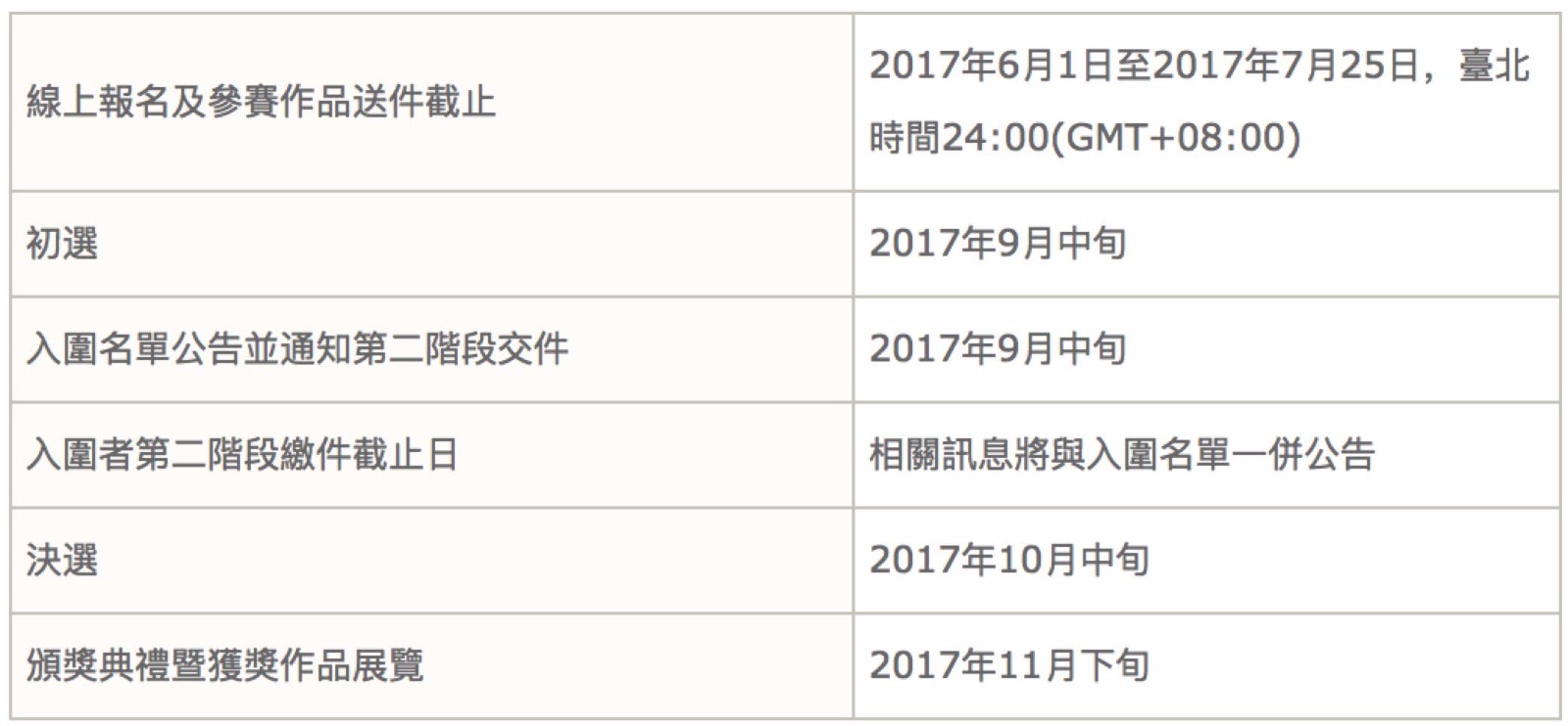 2017臺灣國際學(xué)生創(chuàng)意設(shè)計大賽