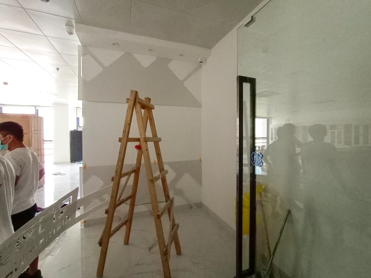 電商公司形象墻設(shè)計(jì)_電商公司文化墻制作_電商企業(yè)文化墻